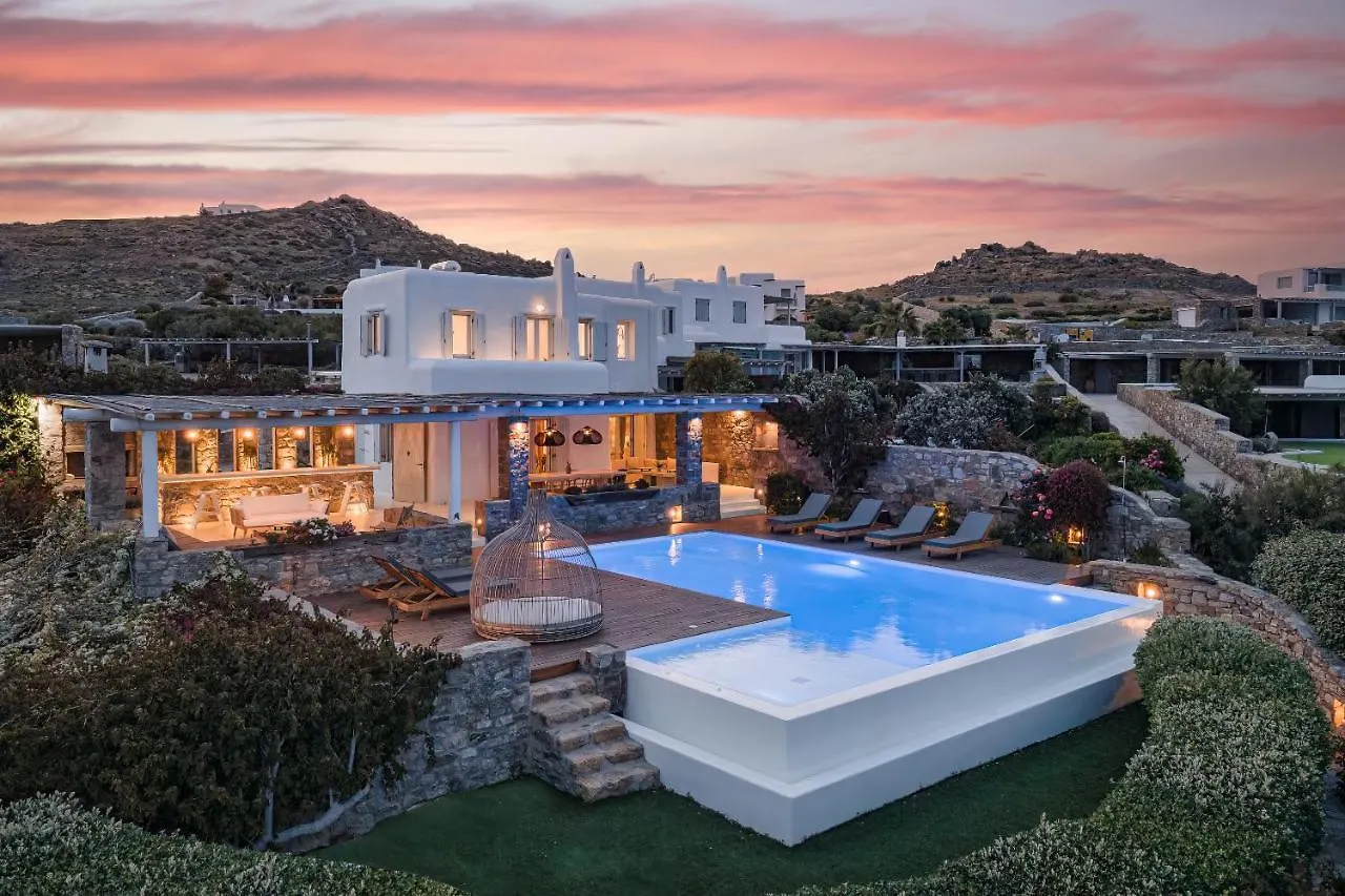 アパート El Sueno Villa Mykonos カラファティス ギリシャ